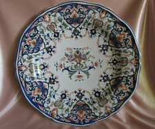 Grand plat faïence desvres - plat, en