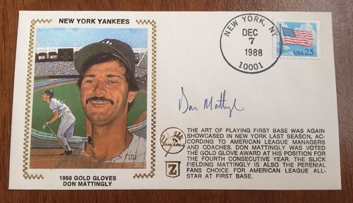 Don mattingly signed 1988 - don,