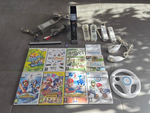 Console nintendo wii 8 jeux - wii,