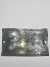 Plaque Truck 3/4 Ton 4x4