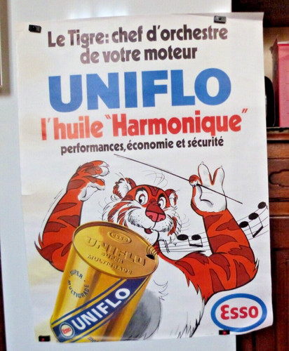 1970 affiche tigre - 1970, esso