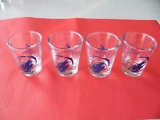 Lot 4 verres doseur Vodka ERISTOFF
