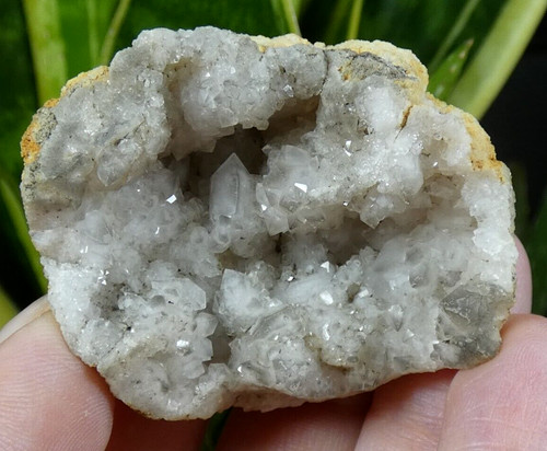 Géode cristaux quartz fumé - quartz,