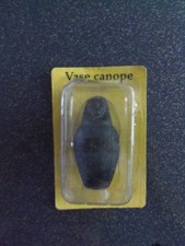 STATUETTE FIGURINE EGYPTIENNE RESINE VASE CANOPE ATLAS SOUS BLISTER