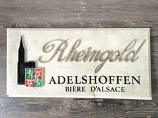 Plaque publicitaire PLV -