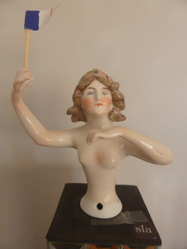 Demi figurine half doll porte - demi-,