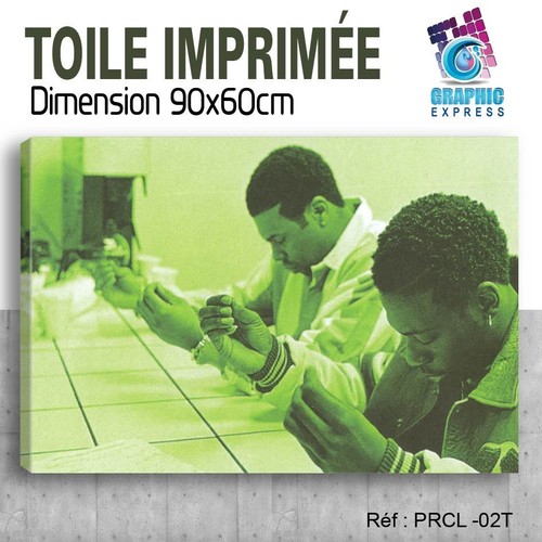 90x60cm toile imprimée - 90x60cm,