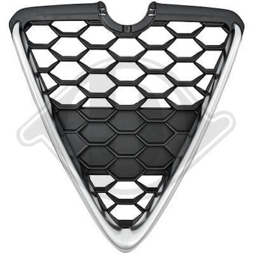 Calandre avant chrome - avant, pour