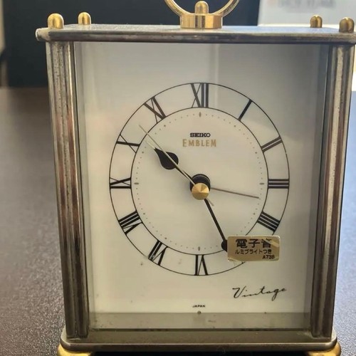 Horloge bureau seiko emblem - seiko,