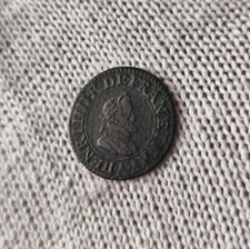 DOUBLE TOURNOIS 1607 A (Paris) HENRI IV.