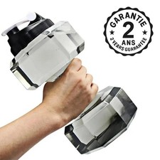 Poids Haltère Gourde Eau Musculation Remise en Forme 1,5 Kilo 1,5L Sport Fitness