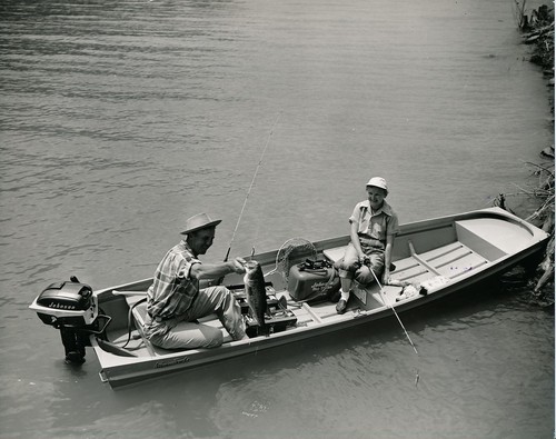 Pêche 1950 bateau - 1950,