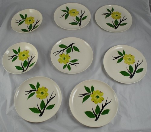 Lot plates bowl - lot, 8.