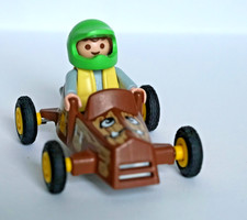 Playmobil 71480 Enfant avec voiture de karting / caisse à savon  - COMPLET -
