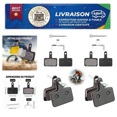 Plaquettes frein vélo - plaquettes, de