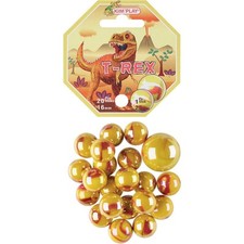 [500847] KIM'PLAY Sachet de 20 Billes 16mm et 1 Calot 25mm T-REX