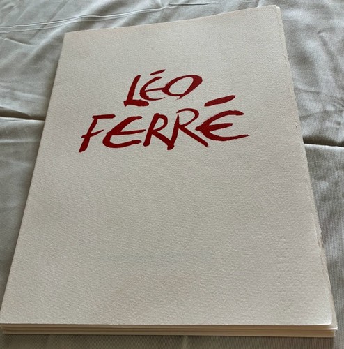 Léo ferré poésies - ferrÉ,