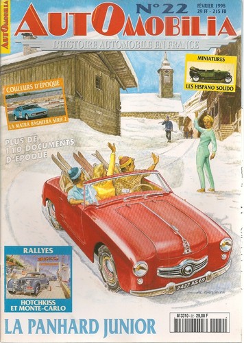 Automobilia panhard junior - 22,