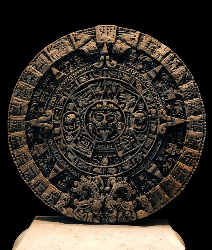 Calendrier aztèque 35cm - calendrier, aztèque,