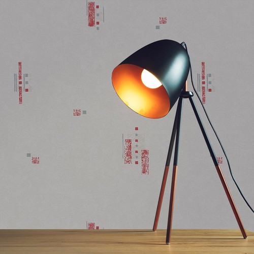 Papier peint rétro - peint, m1-no.3771