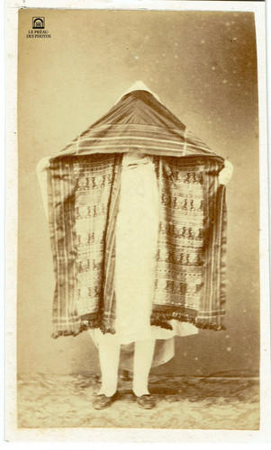Cdv tunisie 1880 femme - cdv,