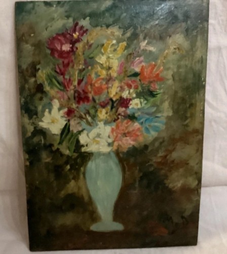 Tableau ancien huile nature - huile,