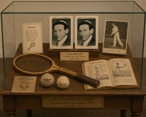 1934 rare jean borotra - rare,