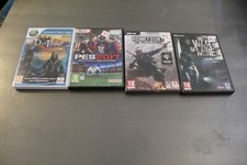 Lot de 8 anciens jeux vidéos sur PC