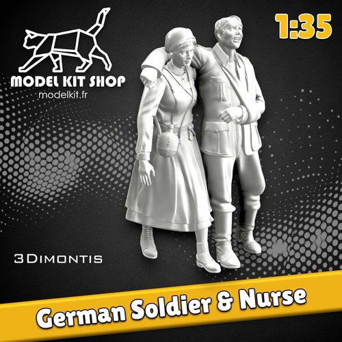 Figurines ww2 soldat - 1:35,