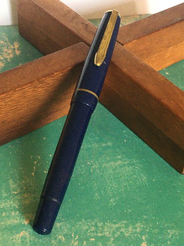Ancien stylo plume pompe - stylo-plume, à