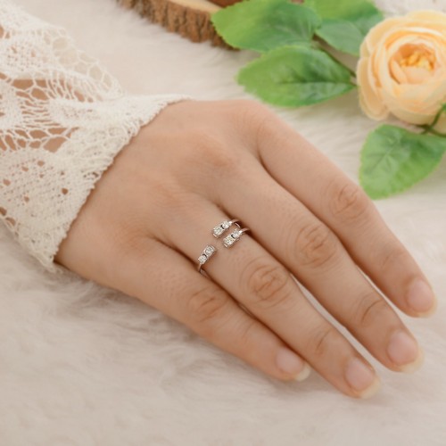 Bague jonc double - bague,