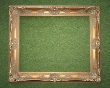 Ancien beau cadre style Montparnasse dimension de la feuillure : 50,4 X 40,4 cm.