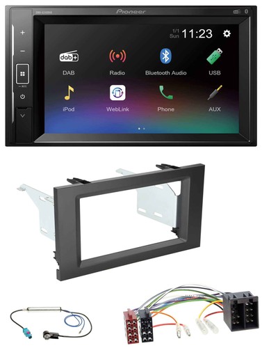 Pioneer dab mp3 - 2din, bluetooth