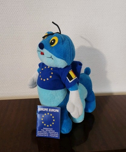 Peluche chenille mascotte - chenille,