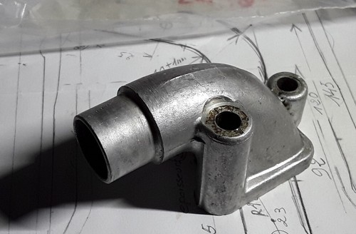 Pipe tubulure admission - tubulure,