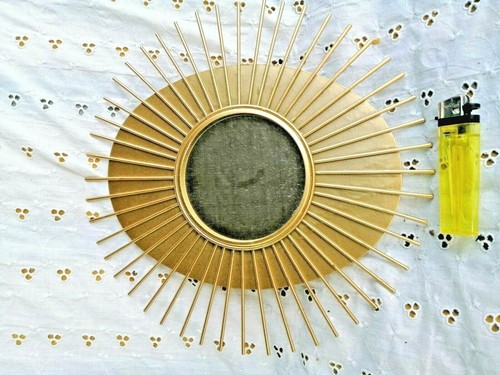 Petit miroir soleil laiton - en,