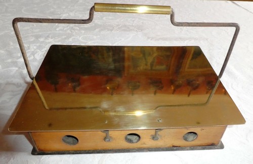 Ancienne chaufferette brique - ancienne,