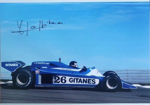 Photo signée jacques laffite - signée,