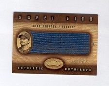 2002 Fleer Showcase Sweet Sigs MIKE SWEENEY AUTO #457/965