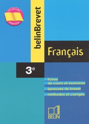 Belinbrevet français - français,