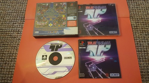 True pinball ps1 big box - -,