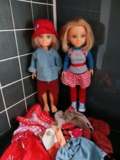 Lot De 2 Ancienne Poupée Nancy Famosa Tous Numérotée 42CM + Lot De Vêtements 