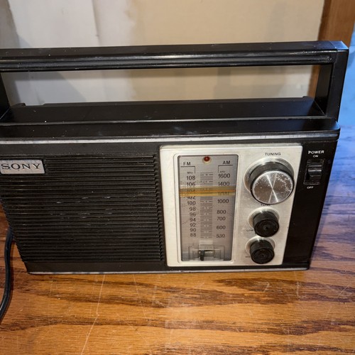 Vintage sony icf 7280w serial - vintage,