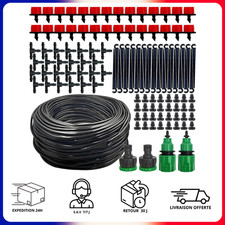 Arrosage Automatique Kit Goute à Goute 20m et Accessoires Jardin Terrasse Plante