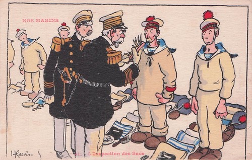 Carte postale ancienne marine - carte,
