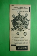 LAMBRETTA INNOCENTI Succès Scooter Des Records Publicité 1 Page 1956