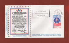 FDC 1980 - L'affiche de l'appel du 18 juin 1940   ....    (Ref. 4706)