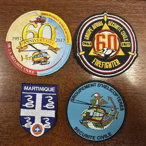 Lot tissus securite - lot, 4