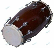 Handmade Bois Dholak Indien