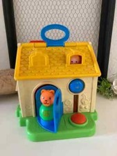 18⚜️ Ancien Jouet Maison Fisher Price Réf: 136 Année 1984 Vintage
